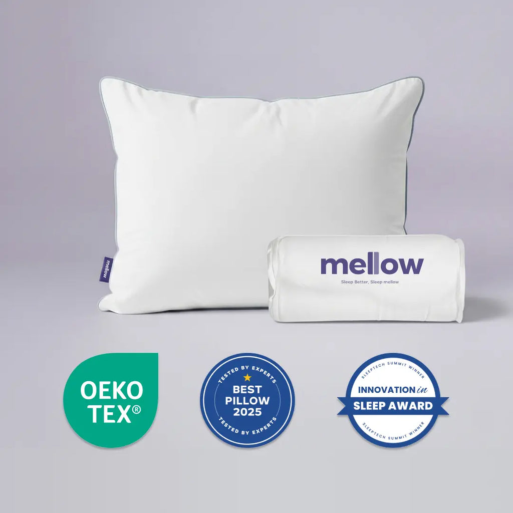 Mellow Sleep | Hotel Pillow Waterproof & Stain-Resistant Cloud-Soft Hypoallergenic Machine Washable Best Pillow of 2025