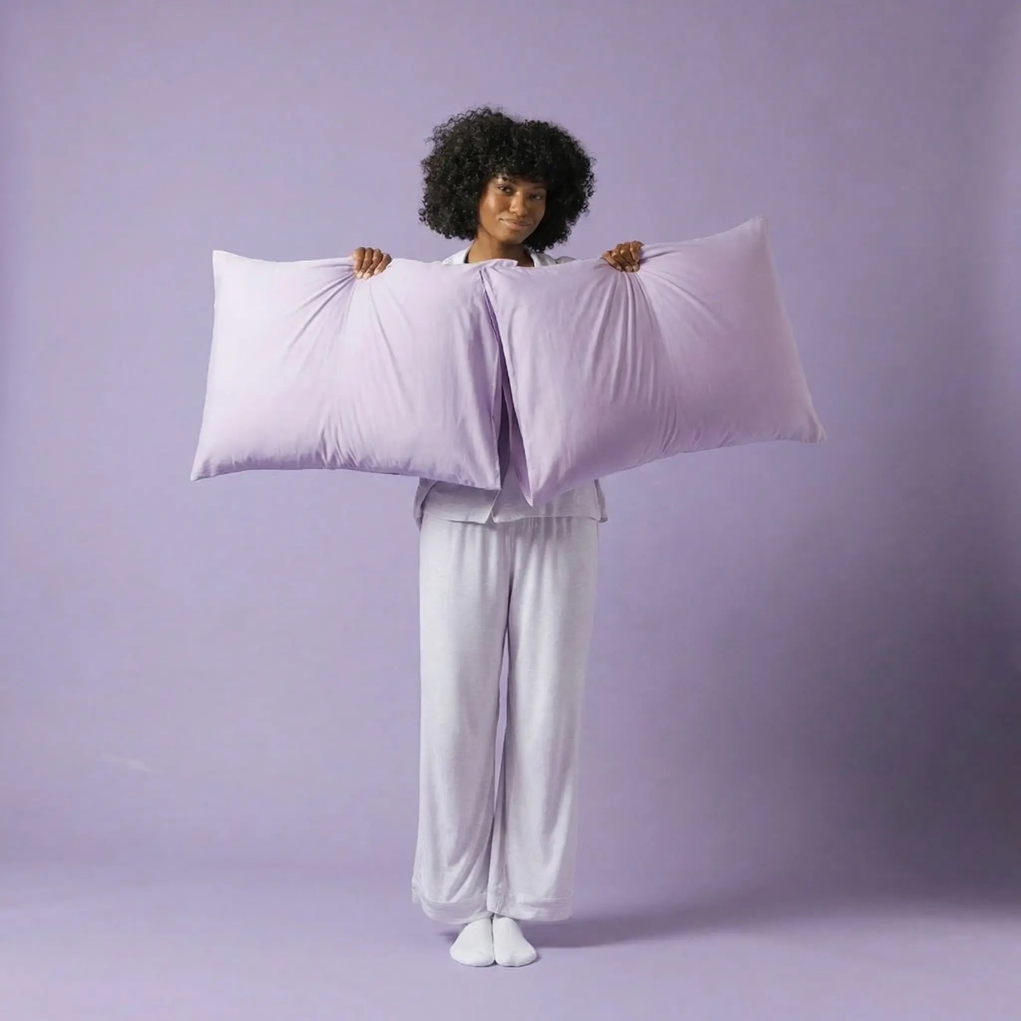 Mellow Sleep | Cooling Pillowcase - Silky Smooth Wrinkle-Free Soft and Fresh All Night Sleep Enhancer