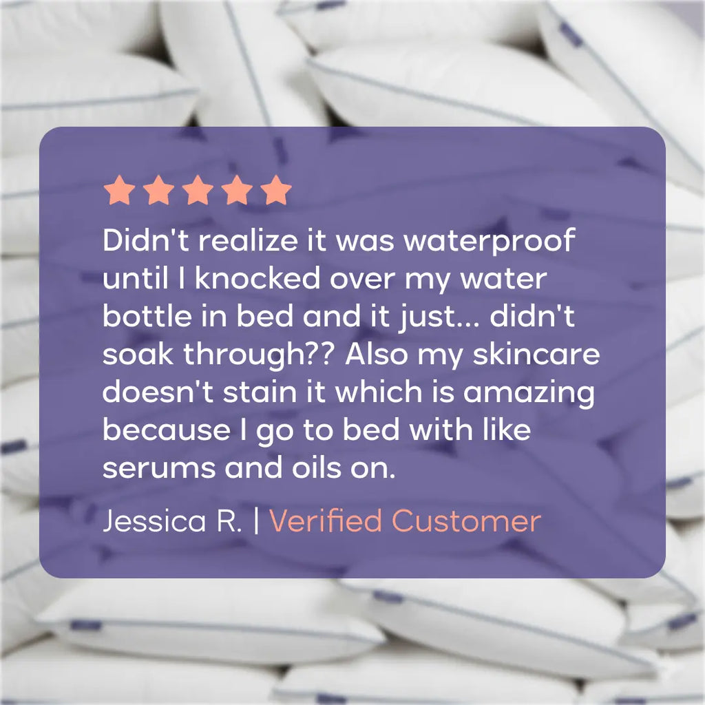 Mellow Sleep | Hotel Pillow Waterproof & Stain-Resistant Cloud-Soft Hypoallergenic Machine Washable Best Pillow of 2025