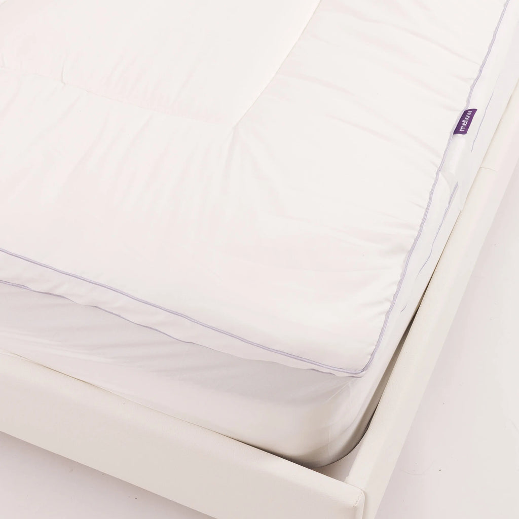 Mellow Sleep | the Cloud Layer, Extra Thick Soft down Alternative Fill Mattress Topper